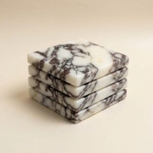 Wholesale Natural Stone Drink Coasters (Set of 4) | 4x4"